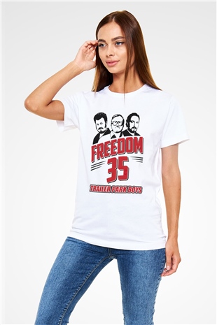 Trailer Park Boys Beyaz Unisex Tişört T-Shirt