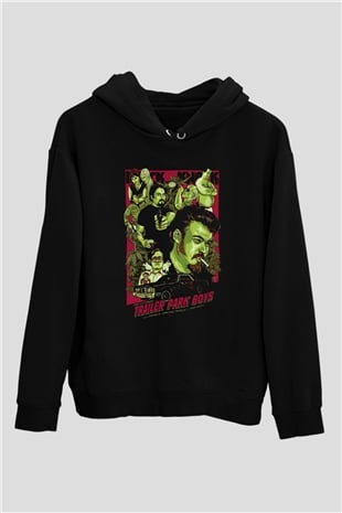 Trailer Park Boys Siyah Unisex Hoodie
