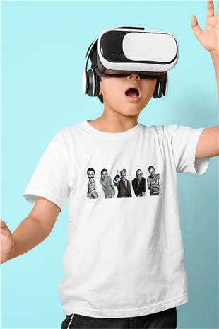 Trainspotting Baskılı Beyaz Unisex Beyaz Çocuk Tişört - Tshirt