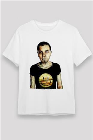 Trainspotting Unisex Baskılı Beyaz Tişört - Tshirt