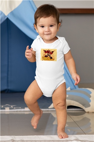Transformers Beyaz Bebek Body - Zıbın