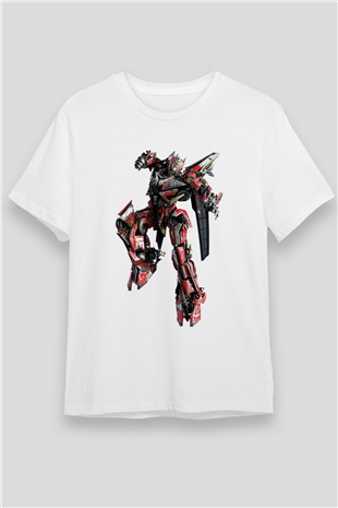 Transformers Beyaz Unisex Tişört