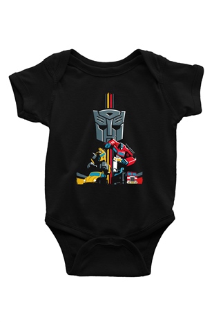 Transformers Siyah Bebek Body - Zıbın
