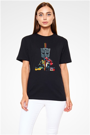 Transformers Siyah Unisex Tişört