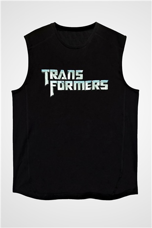 Transformers Tv Siyah Unisex Kolsuz Tişört