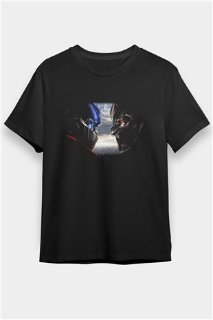 Transformers Tv Siyah Unisex Tişört T-Shirt