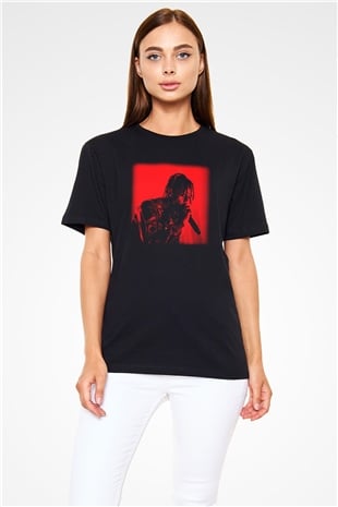 Travis Scott Beyaz Unisex Tişört T-Shirt - TişörtFabrikası