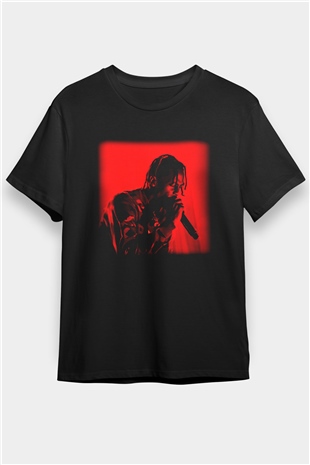 Travis Scott Beyaz Unisex Tişört T-Shirt - TişörtFabrikası