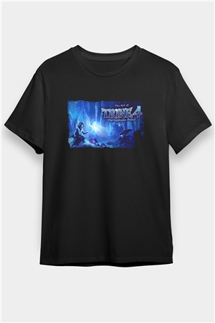Trine Siyah Unisex Tişört T-Shirt