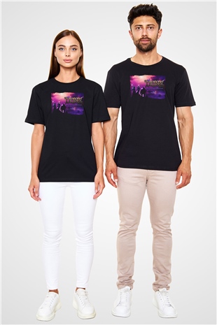 Trine Siyah Unisex Tişört T-Shirt
