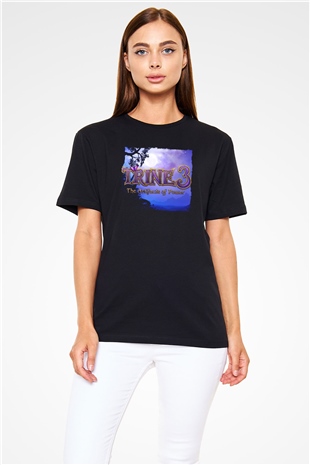 Trine Siyah Unisex Tişört T-Shirt