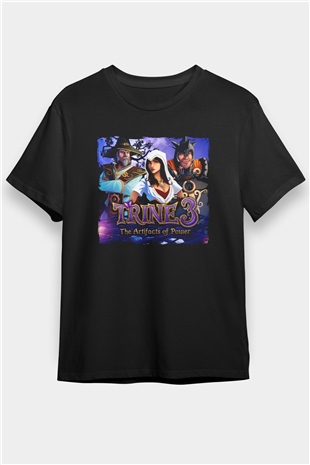 Trine Siyah Unisex Tişört T-Shirt
