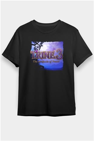 Trine Siyah Unisex Tişört T-Shirt