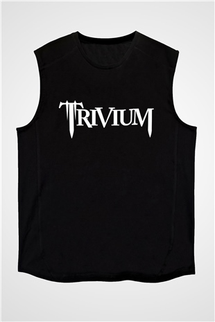 Trivium Siyah Unisex Kolsuz Tişört
