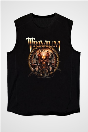 Trivium Siyah Unisex Kolsuz Tişört