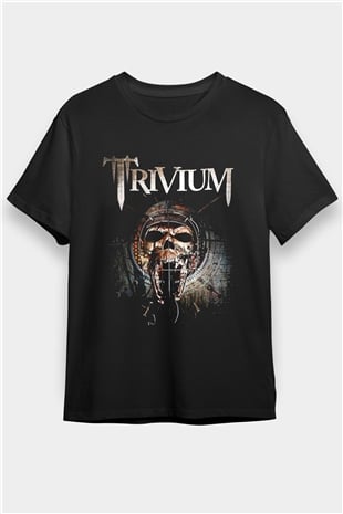 Trivium Siyah Unisex Tişört T-Shirt - TişörtFabrikası