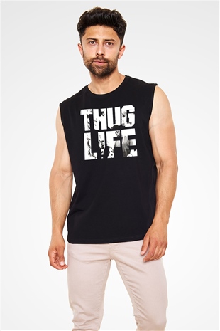 Tupac Shakur Siyah Unisex Kolsuz Tişört