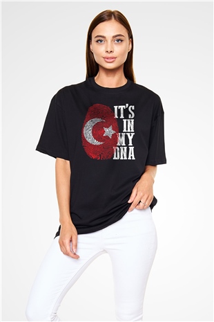 Türkiye Siyah Oversize Tişört Oversize T-shirt - TişörtFabrikası