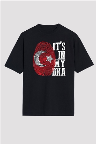 Türkiye Siyah Oversize Tişört Oversize T-shirt - TişörtFabrikası