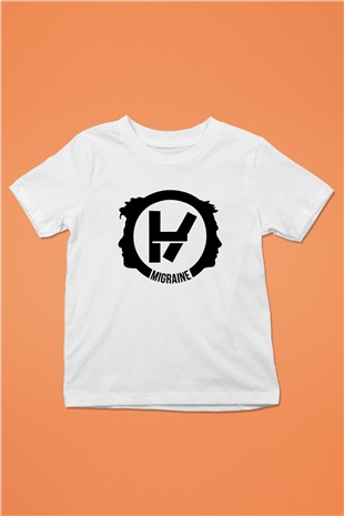 Twenty One Pilots Baskılı Beyaz Unisex Çocuk Tişört