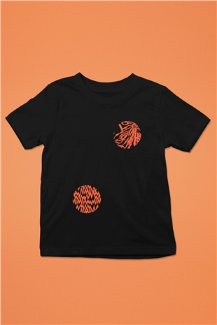 Twenty One Pilots Baskılı Siyah Unisex Çocuk Tişört