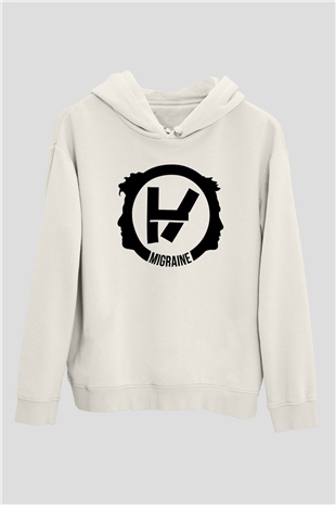 Twenty One Pilots Beyaz Unisex Hoodie
