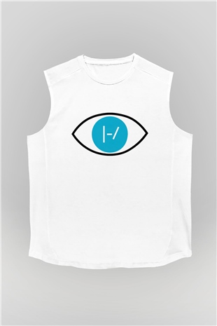 Twenty One Pilots Beyaz Unisex Kolsuz Tişört