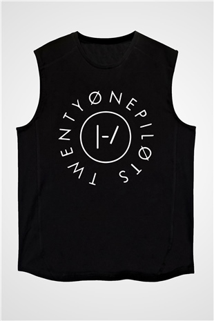 Twenty One Pilots Siyah Unisex Kolsuz Tişört