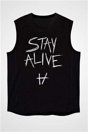 Twenty One Pilots Siyah Unisex Kolsuz Tişört