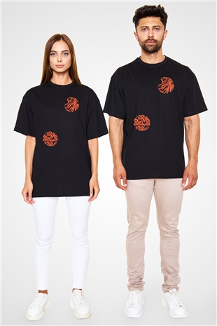 Twenty One Pilots Siyah Unisex Oversize Tişört T-Shirt