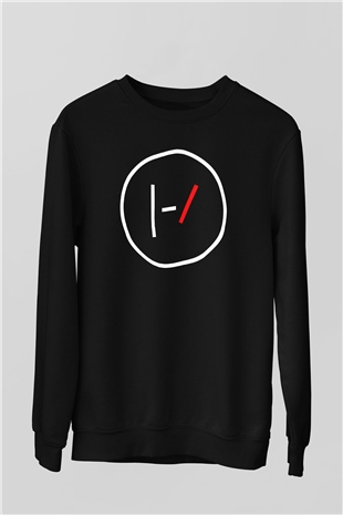 Twenty One Pilots Siyah Unisex Sweatshirt