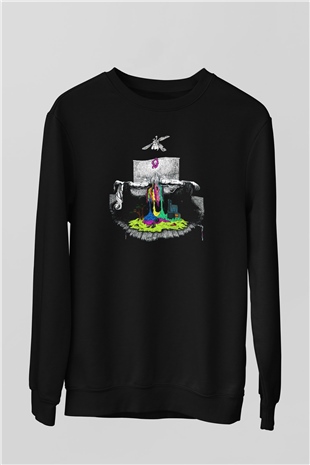 Twenty One Pilots Siyah Unisex Sweatshirt