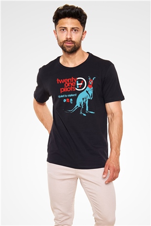 Twenty One Pilots Siyah Unisex Tişört T-Shirt - TişörtFabrikası