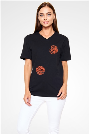 Twenty One Pilots Siyah Unisex V Yaka Tişört T-Shirt