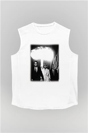 Twin Peaks Beyaz Unisex Kolsuz Tişört