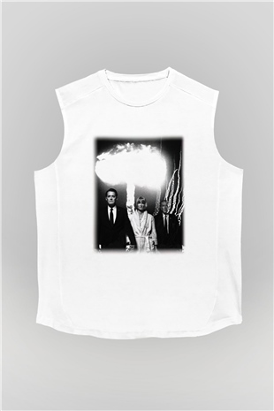 Twin Peaks Beyaz Unisex Kolsuz Tişört