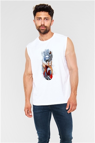 Twin Peaks Beyaz Unisex Kolsuz Tişört
