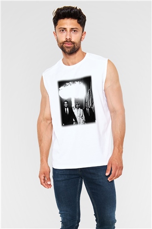 Twin Peaks Beyaz Unisex Kolsuz Tişört