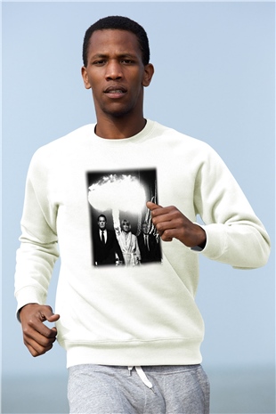 Twin Peaks Beyaz Unisex Sweatshirt