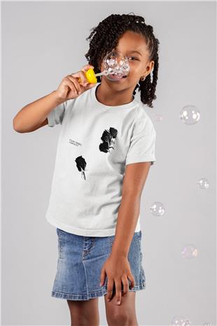Twin Tribes Baskılı Beyaz Unisex Beyaz Çocuk Tişört - Tshirt