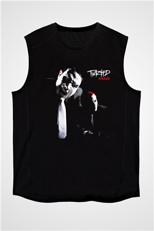 Twiztid Siyah Unisex Kolsuz Tişört