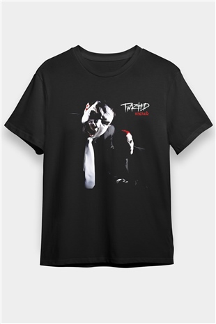 Twiztid Siyah Unisex Tişört T-Shirt - TişörtFabrikası