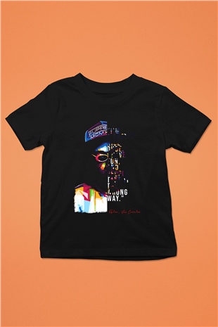 Tyler, The Creator Siyah Unisex Çocuk Tişört