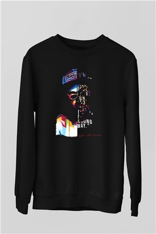 Tyler, The Creator Siyah Unisex Sweatshirt