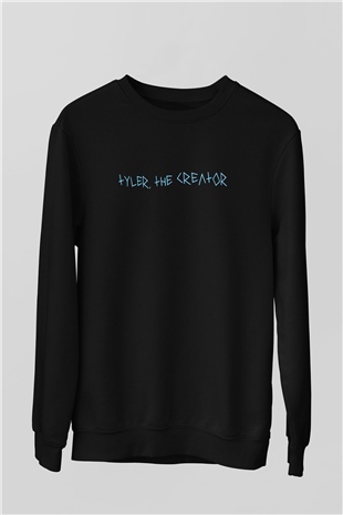 Tyler, The Creator Siyah Unisex Sweatshirt