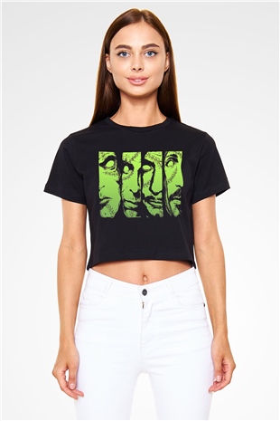 Type O Negative Siyah Crop Top Tişört