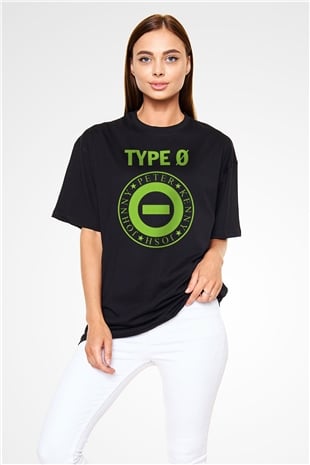Type O Negative Siyah Unisex Oversize Tişört T-Shirt