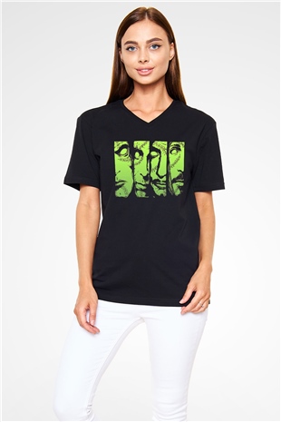 Type O Negative Siyah Unisex V Yaka Tişört T-Shirt