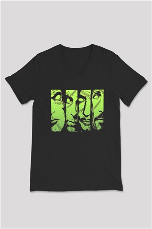 Type O Negative Siyah Unisex V Yaka Tişört T-Shirt