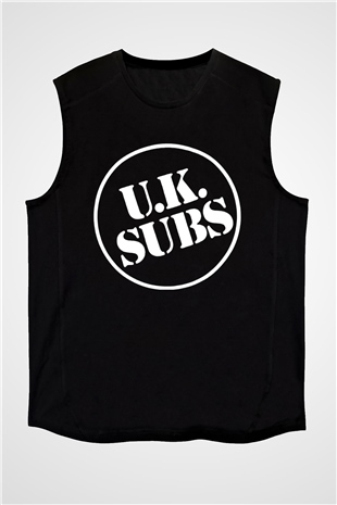 U.K. Subs Siyah Unisex Kolsuz Tişört